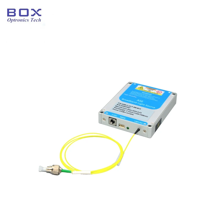 C-band Aşağı Düzlük ASE Genişzolaqlı İşıq Mənbəsi
